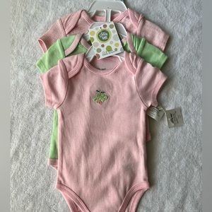 Little Me set of 3 onesies. Size 6 mos